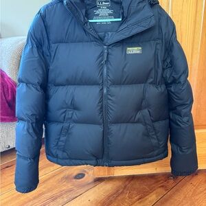 L.L. Bean Kids Dark Puffer Jacket